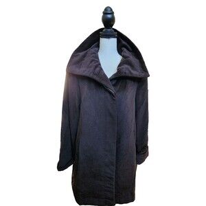 Dale Dressin Brown Angora Vintage Coat Size 10 SOFT